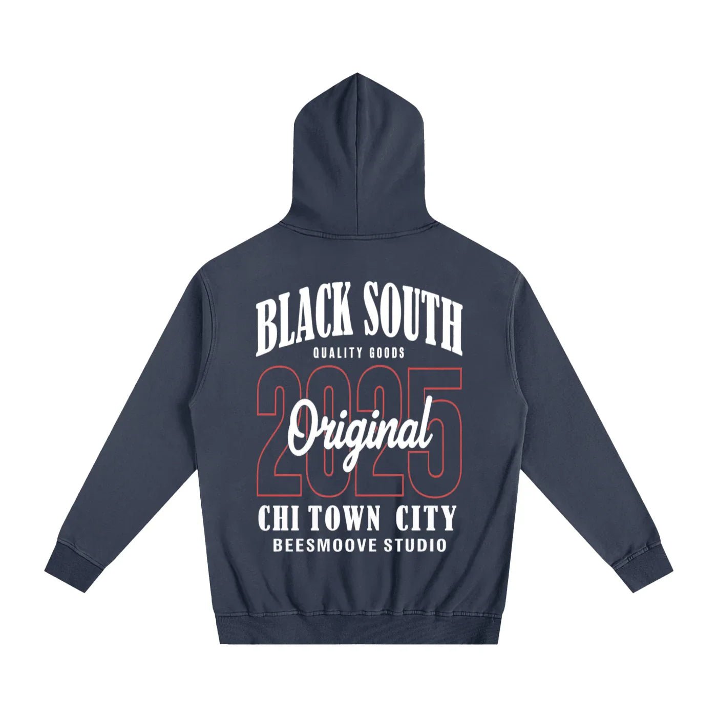 BEESMOOVE BlackSouth Original 2025 Oversized Hoodie - Beesmoove