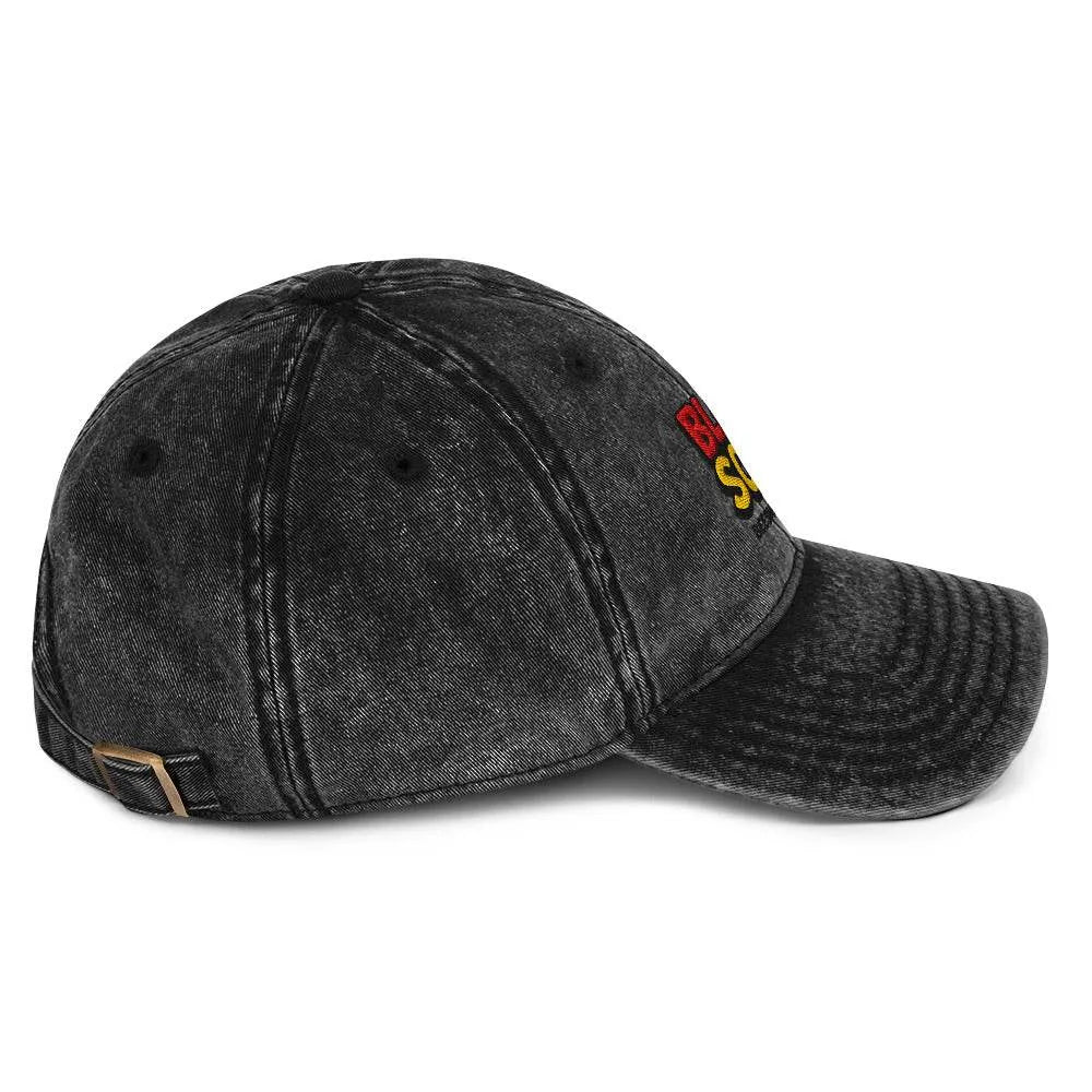 BEESMOOVE BlackSouth Vintage Cotton Twill Cap - Beesmoove