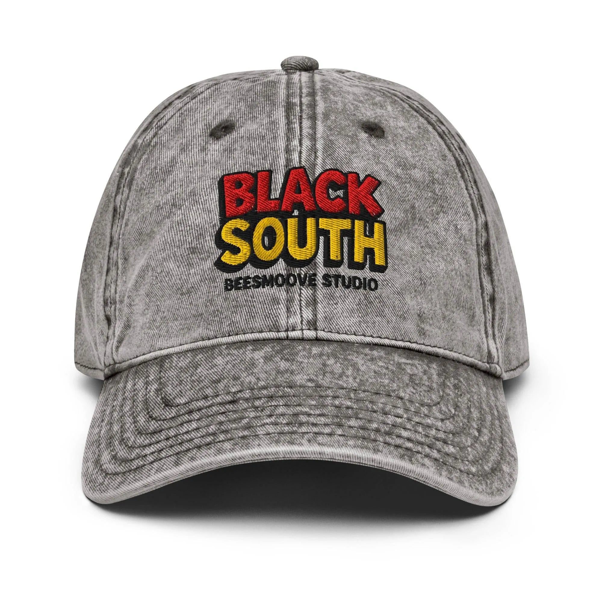 BEESMOOVE BlackSouth Vintage Cotton Twill Cap - Beesmoove