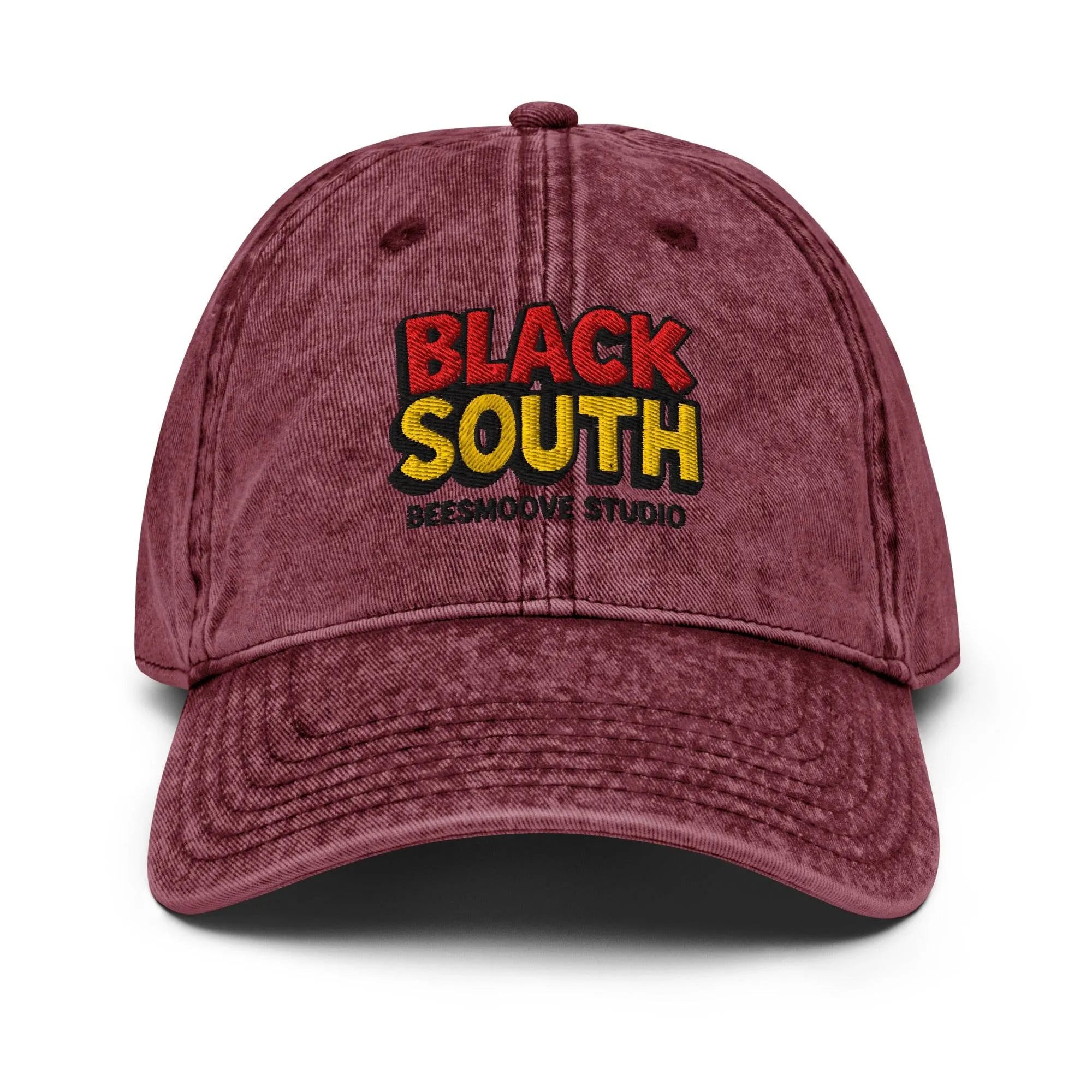 BEESMOOVE BlackSouth Vintage Cotton Twill Cap - Beesmoove