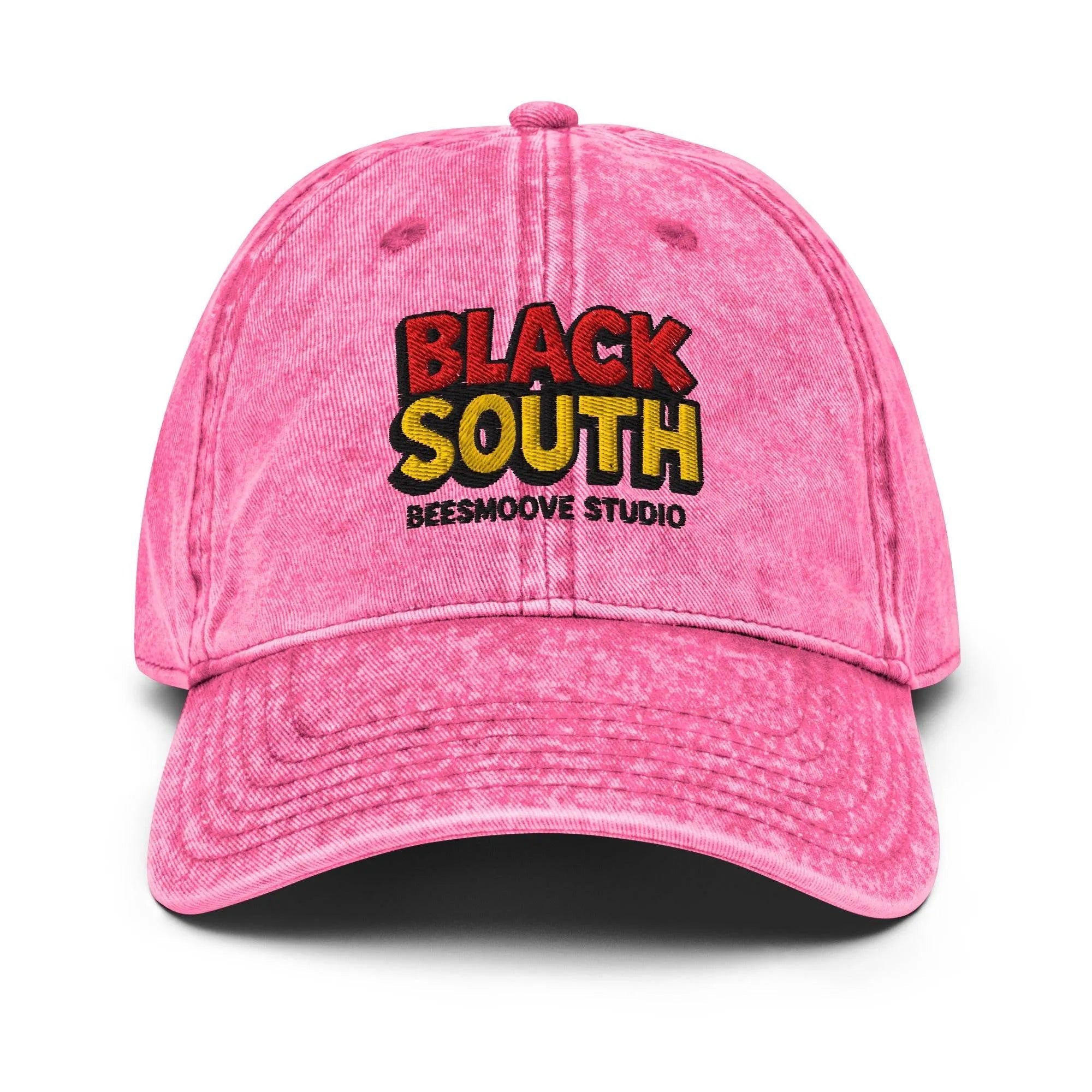 BEESMOOVE BlackSouth Vintage Cotton Twill Cap - Beesmoove