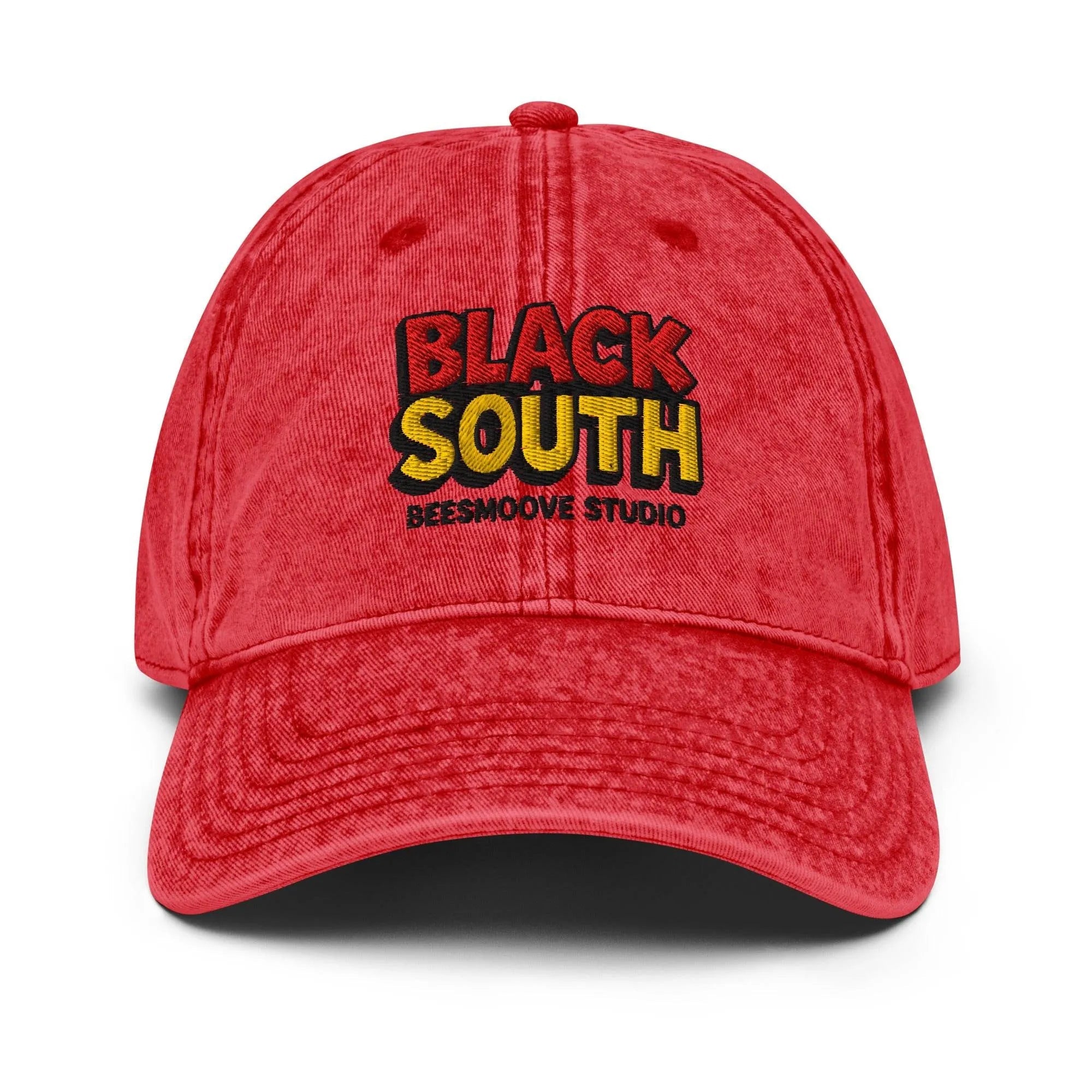 BEESMOOVE BlackSouth Vintage Cotton Twill Cap - Beesmoove