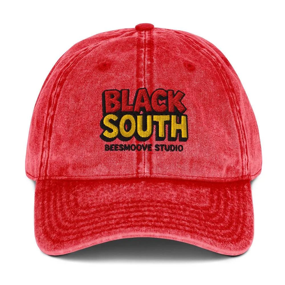 BEESMOOVE BlackSouth Vintage Cotton Twill Cap - Beesmoove