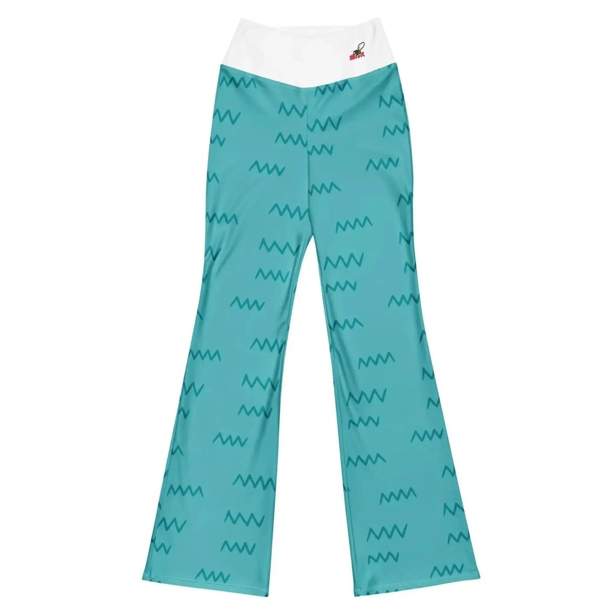 Beesmoove blue Dolphin Flare leggings - Beesmoove