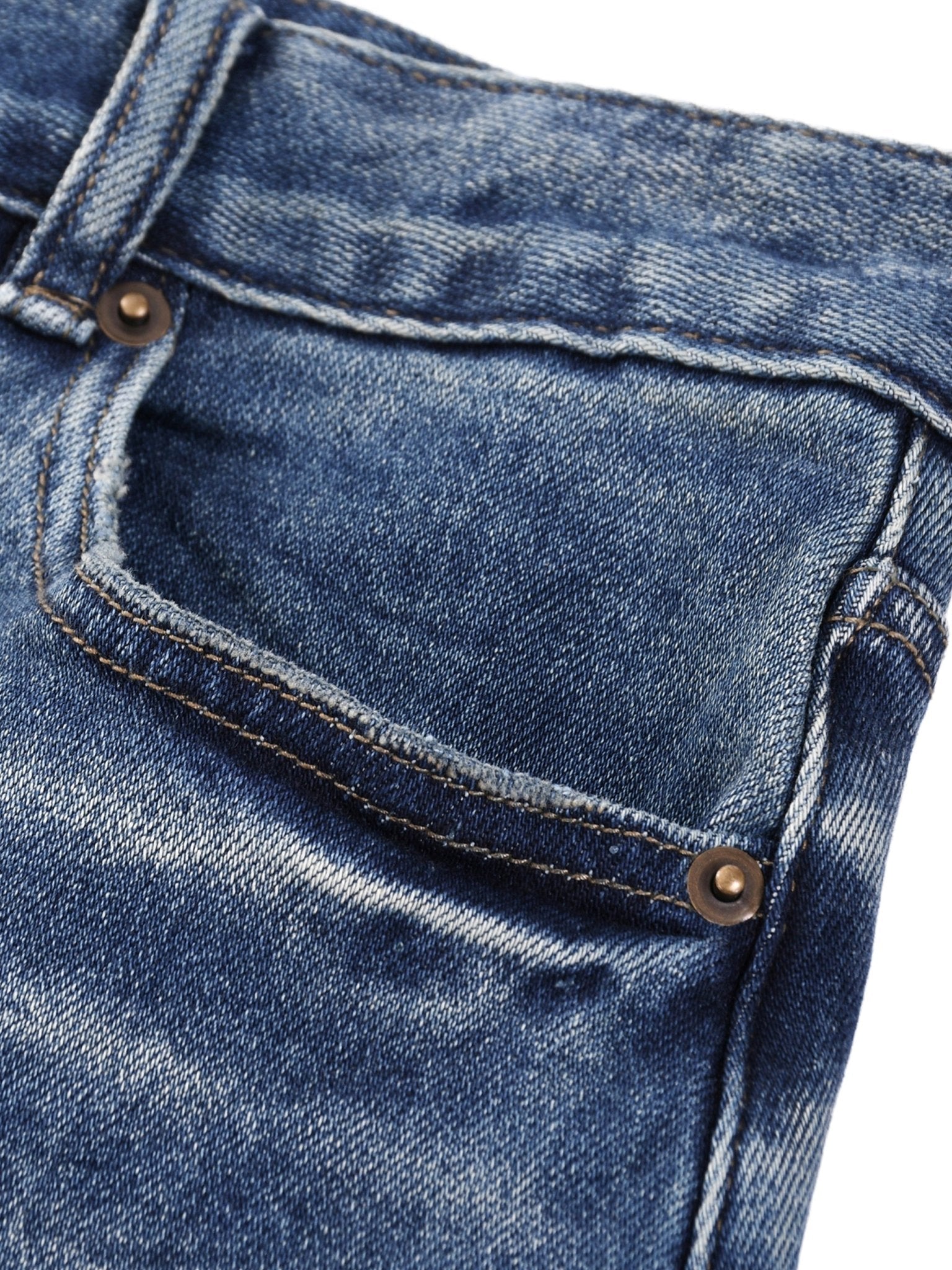 BEESMOOVE Blue Motion Denim Jeans - Beesmoove