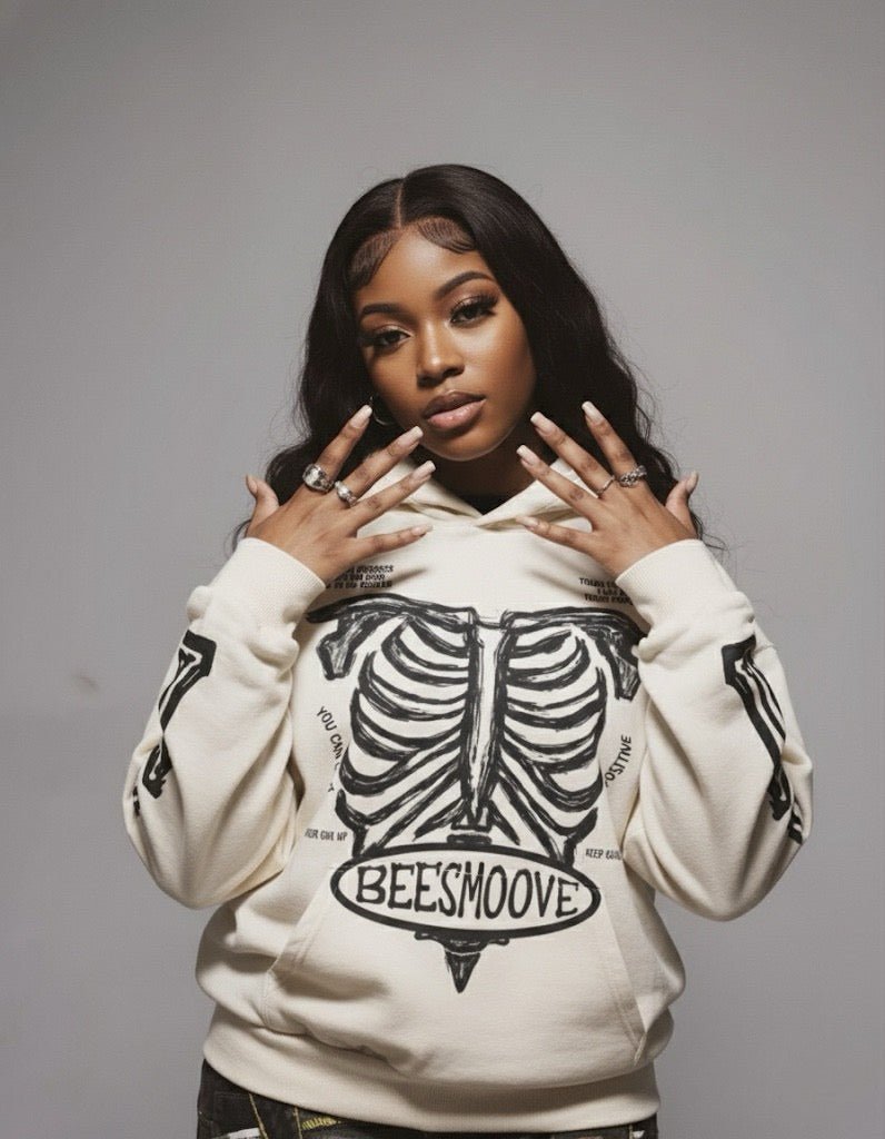 BEESMOOVE Bone Flow Hoodie - Beesmoove