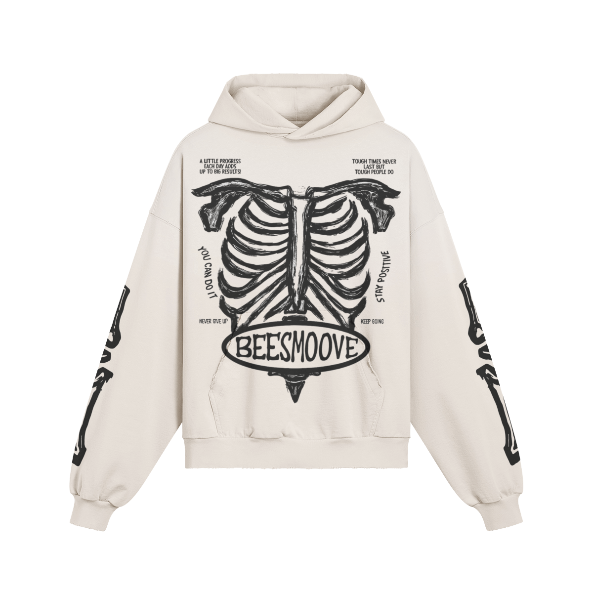 BEESMOOVE Bone Flow Hoodie - Beesmoove