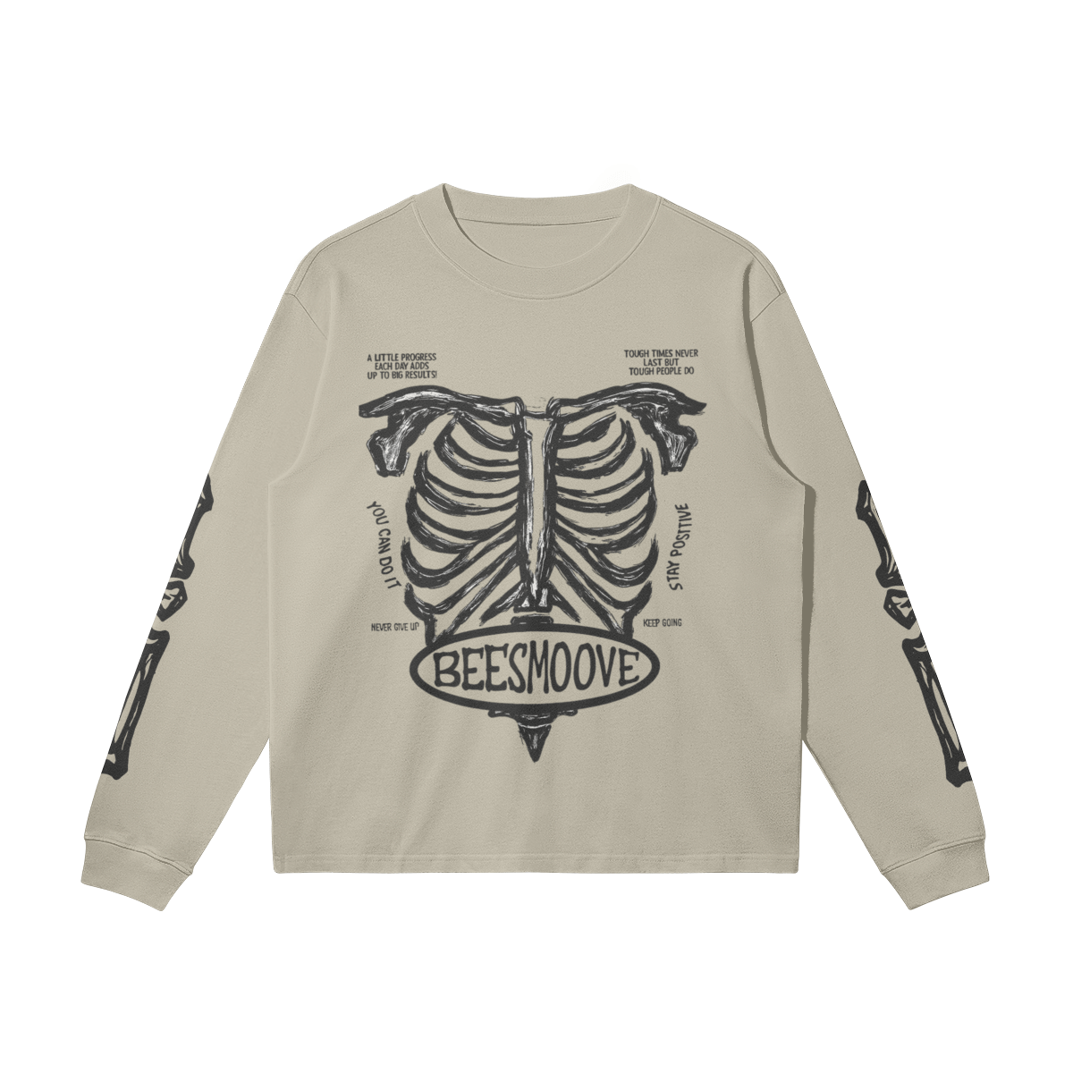 BEESMOOVE Bone Flow the hoodie - Beesmoove