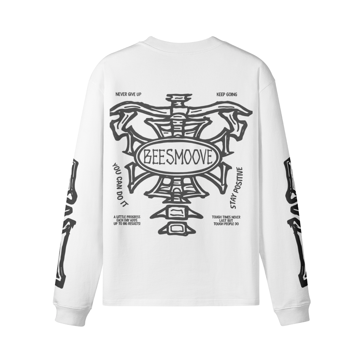 BEESMOOVE Bone Flow the hoodie - Beesmoove