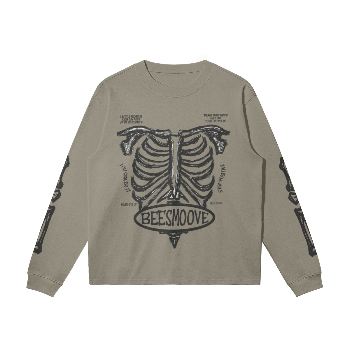 BEESMOOVE Bone Flow the hoodie - Beesmoove