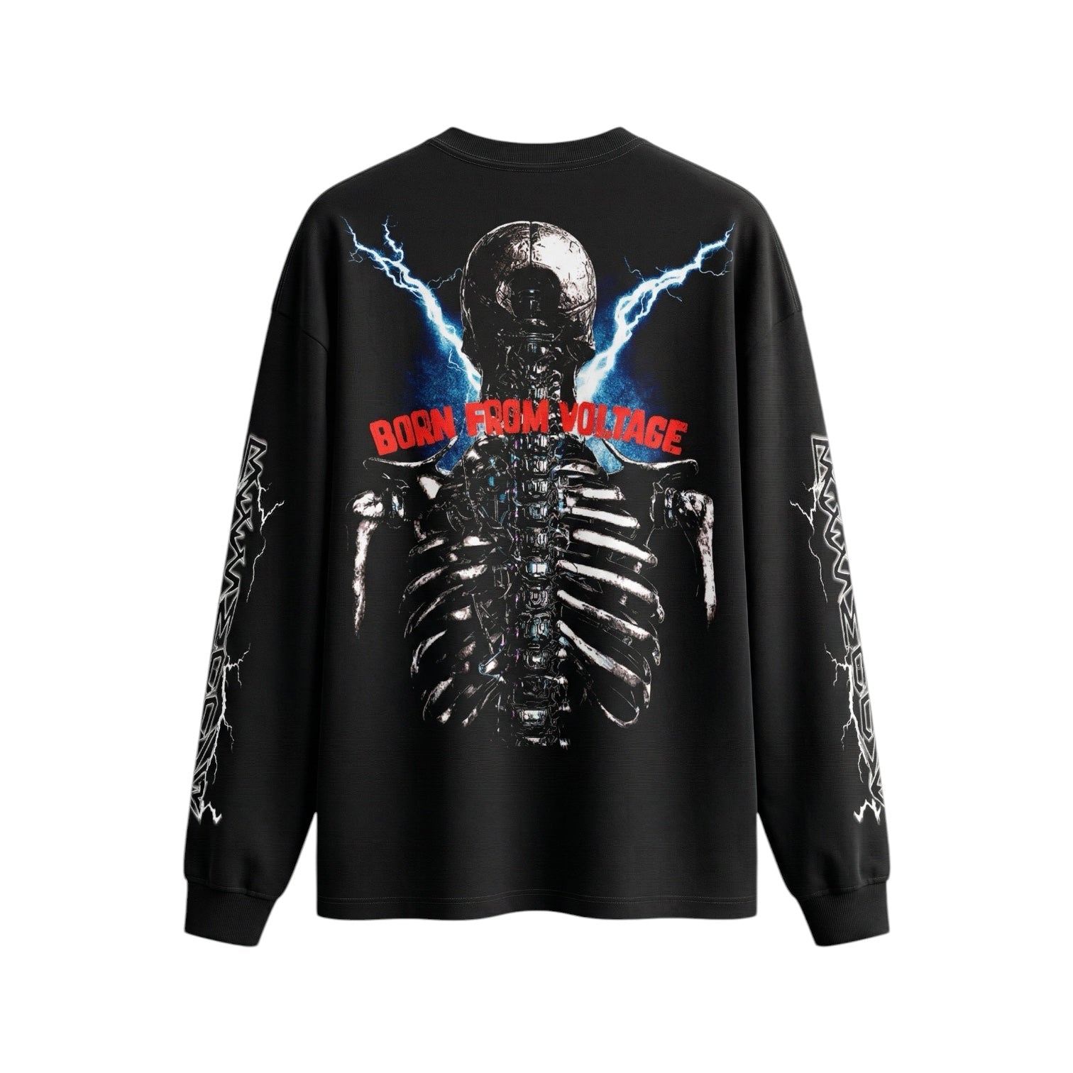BEESMOOVE Born From Voltage Long Sleeve T-Shirt - Beesmoove