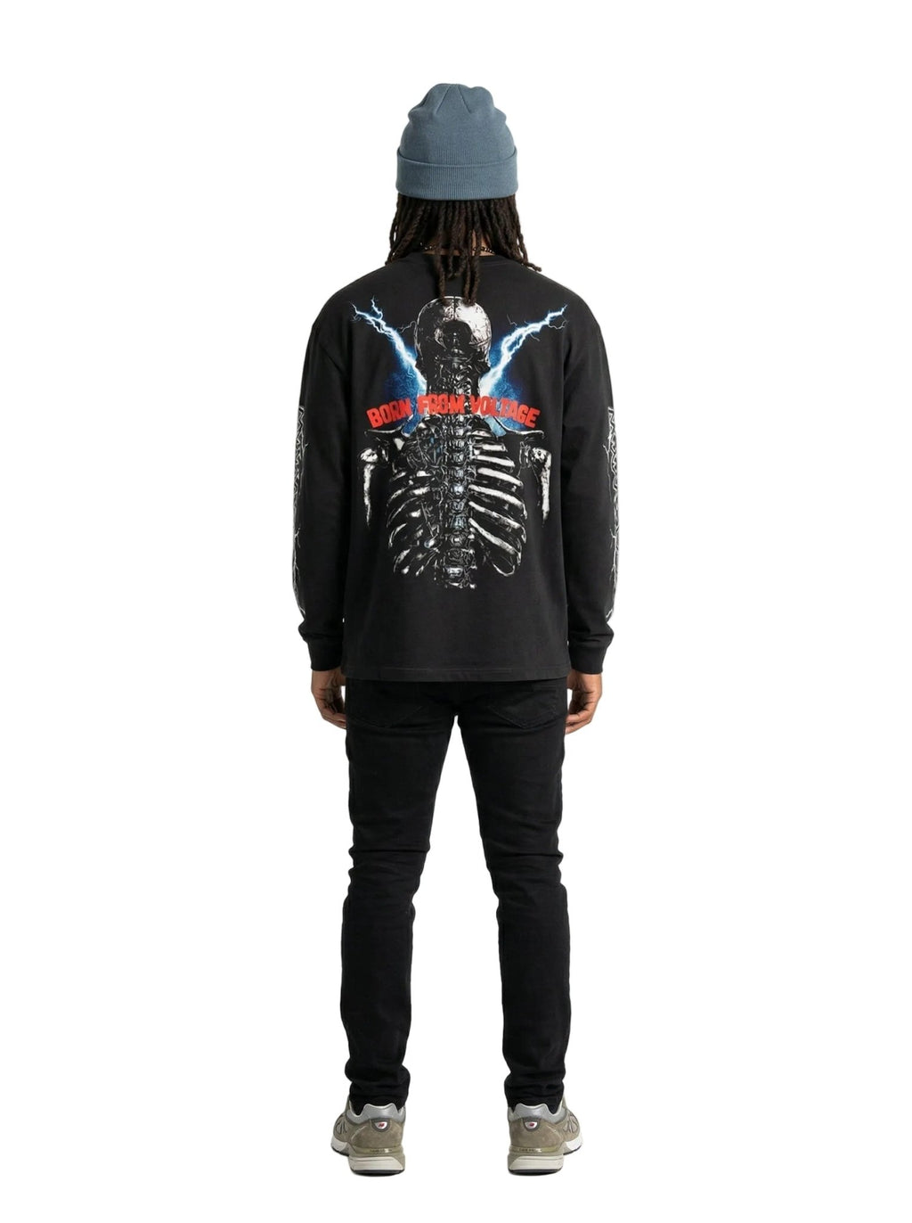 BEESMOOVE Born From Voltage Long Sleeve T-Shirt - Beesmoove