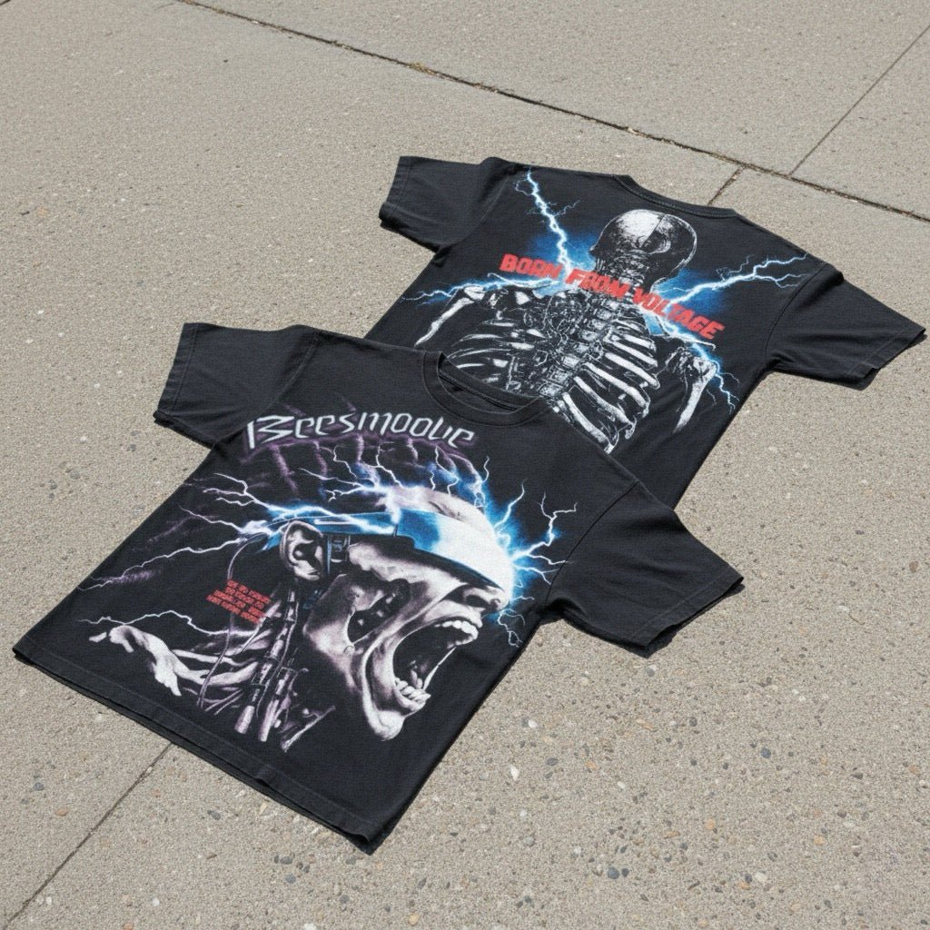 BEESMOOVE Born From Voltage Shirt - Beesmoove