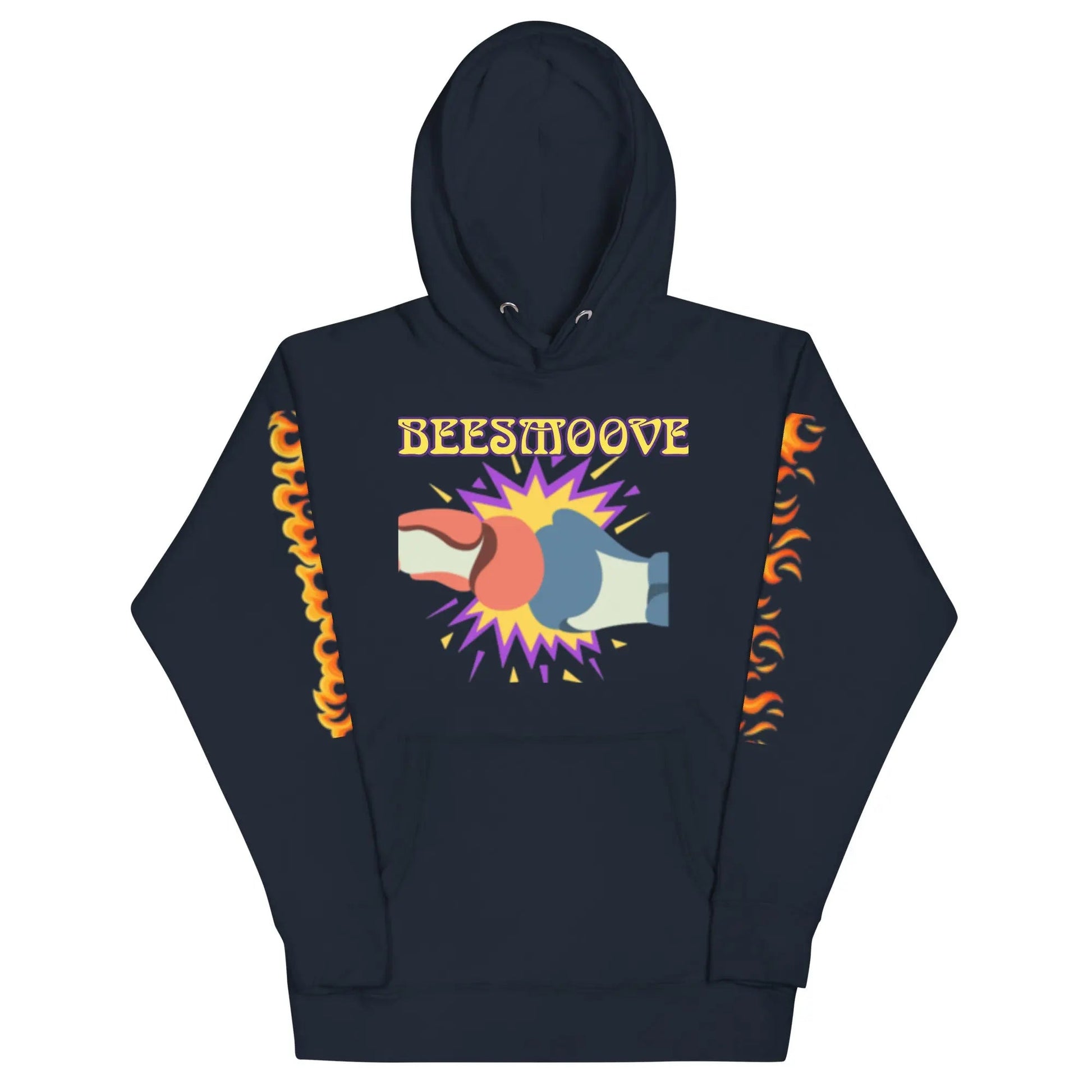 Beesmoove Born to Fight Unisex Hoodie - Beesmoove