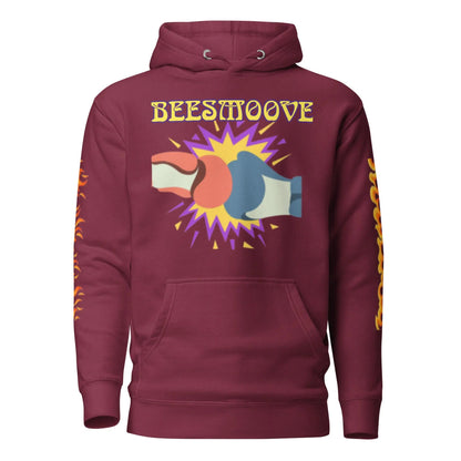 Beesmoove Born to Fight Unisex Hoodie - Beesmoove