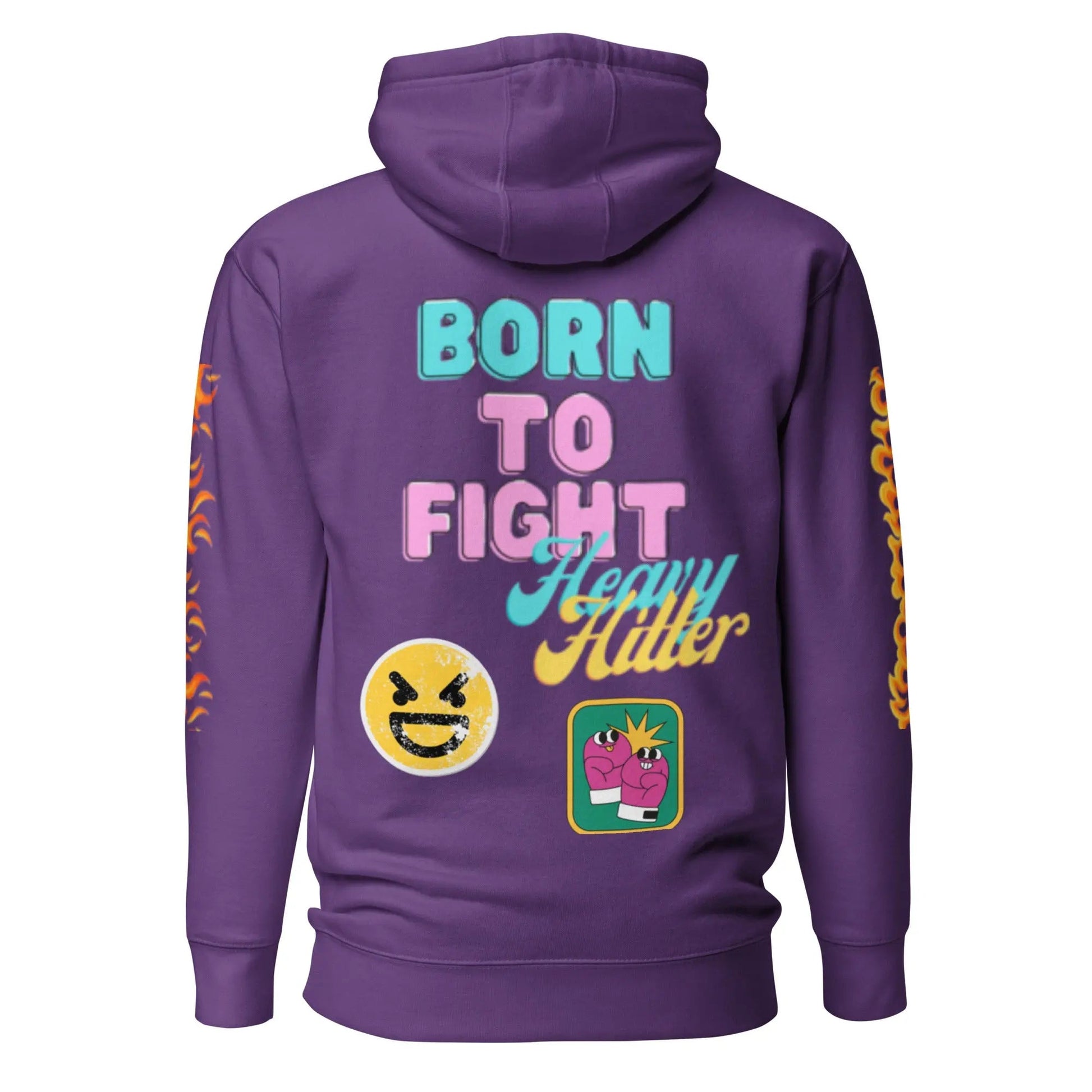 Beesmoove Born to Fight Unisex Hoodie - Beesmoove