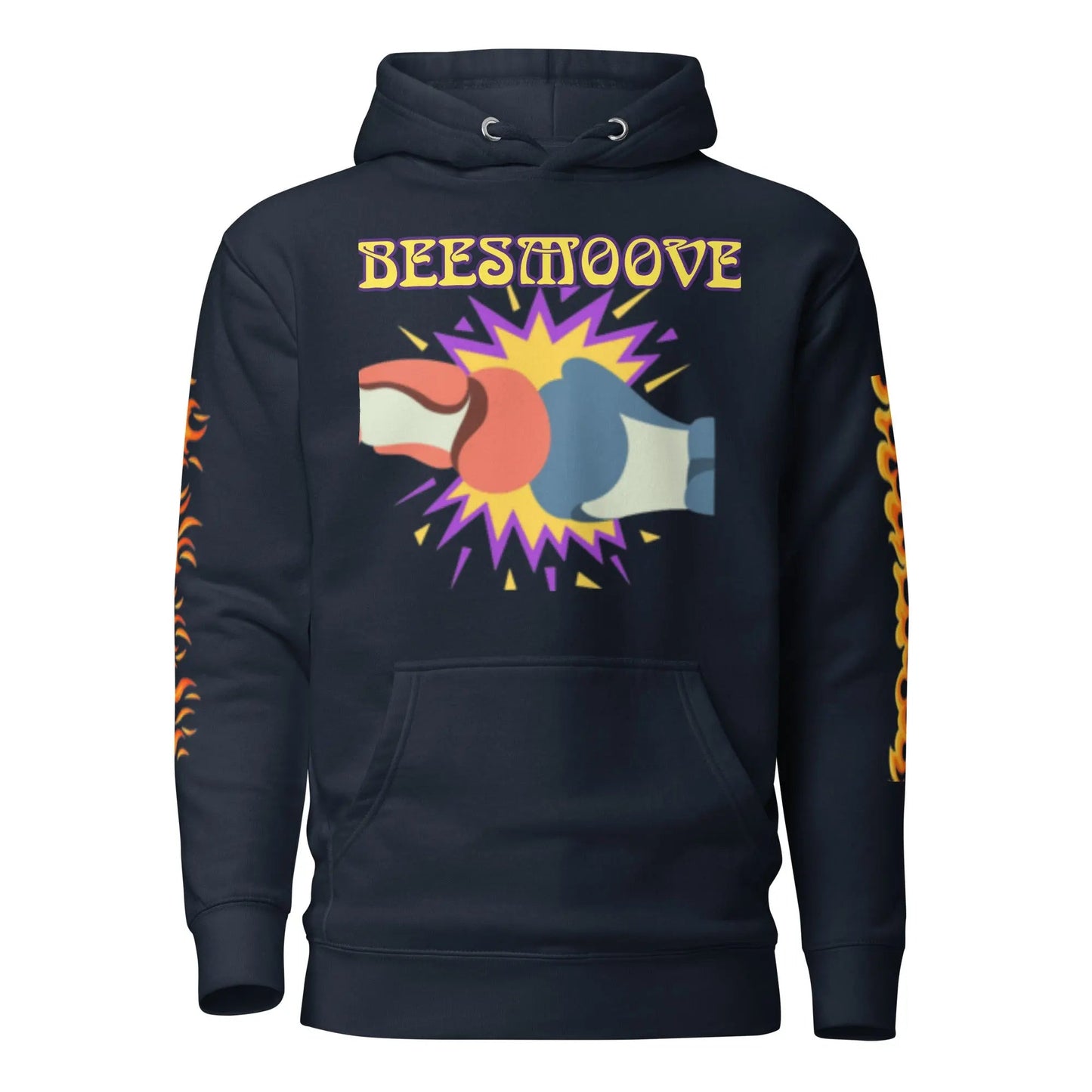 Beesmoove Born to Fight Unisex Hoodie - Beesmoove