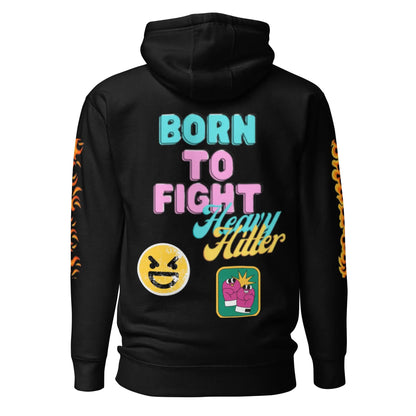 Beesmoove Born to Fight Unisex Hoodie - Beesmoove