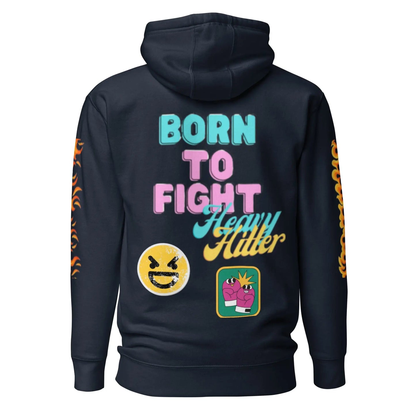 Beesmoove Born to Fight Unisex Hoodie - Beesmoove