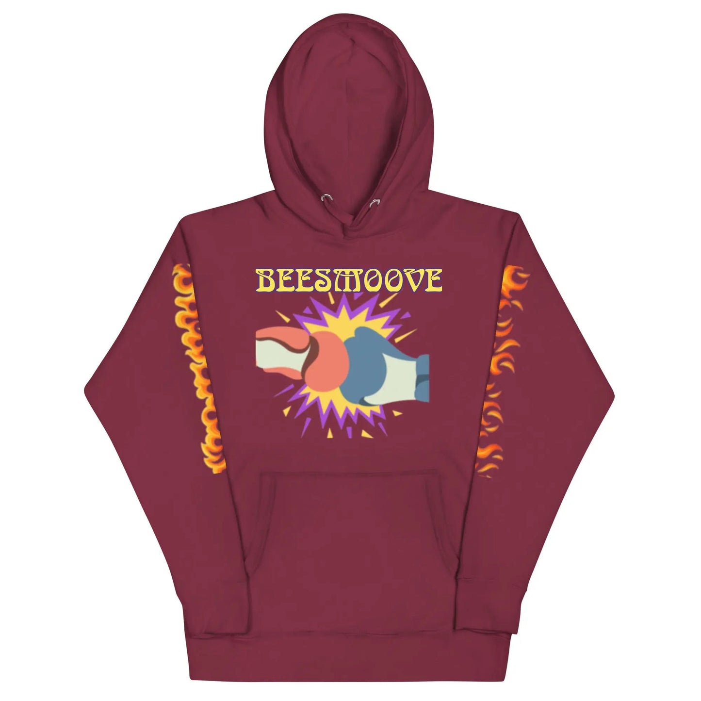 Beesmoove Born to Fight Unisex Hoodie - Beesmoove