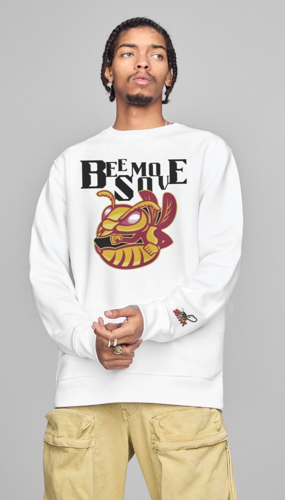 Beesmoove boss bee Unisex Premium Sweatshirt - Beesmoove