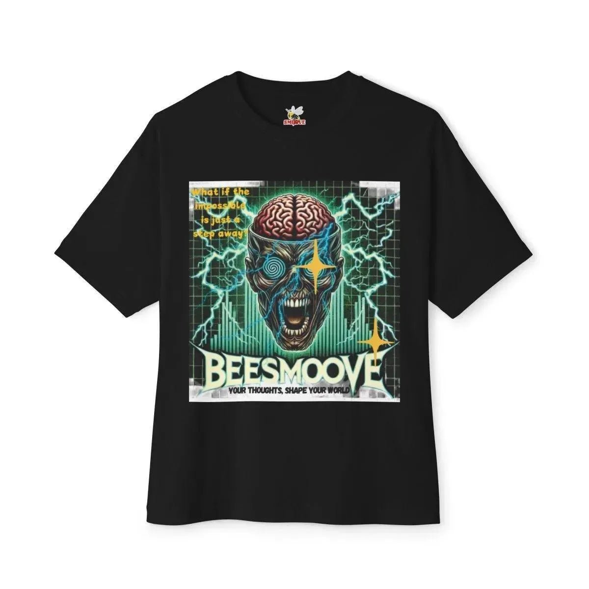 Beesmoove brain storm Oversized Boxy Tee - Beesmoove