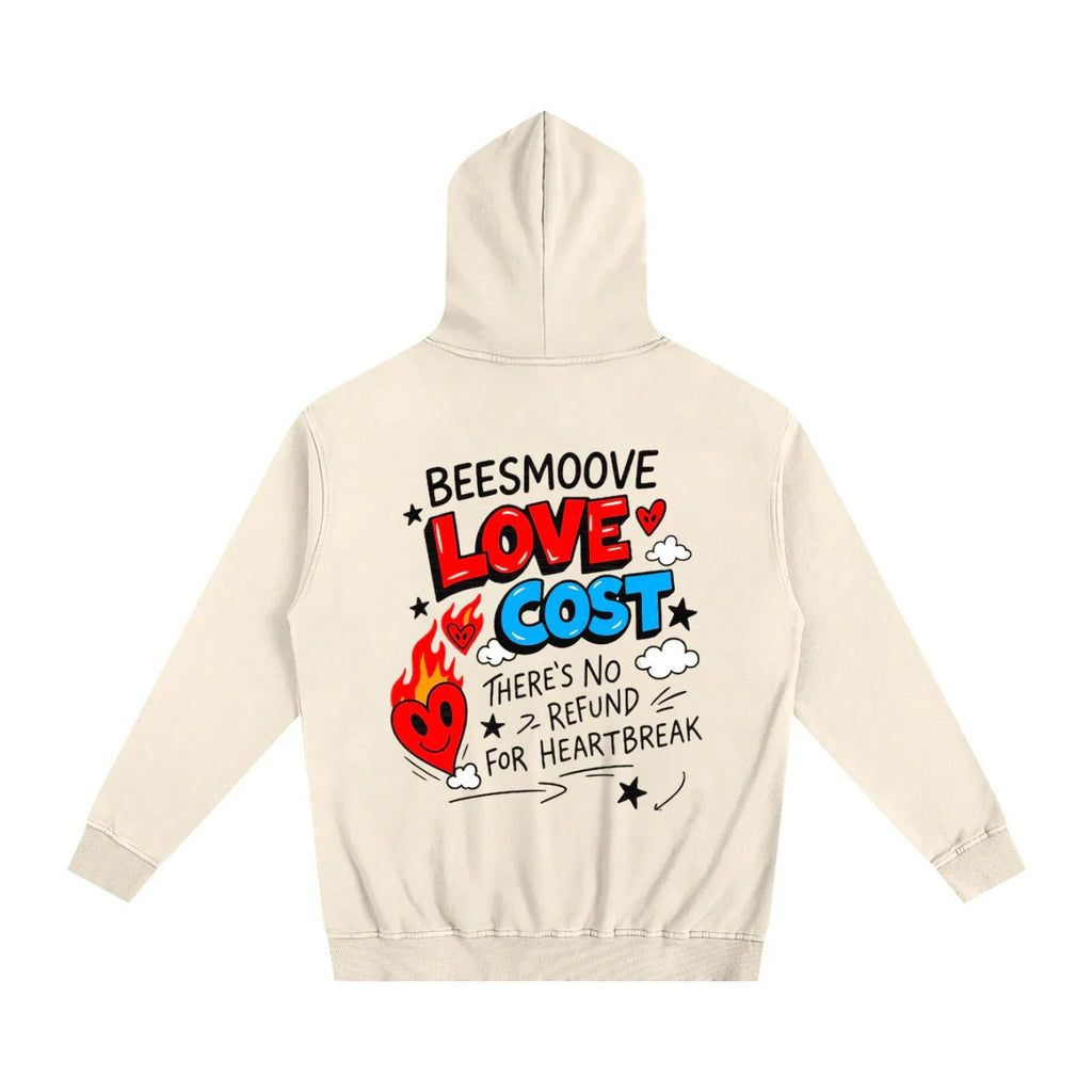 BEESMOOVE Bring Love Back – Flame Heart Edition Hoodie - Beesmoove