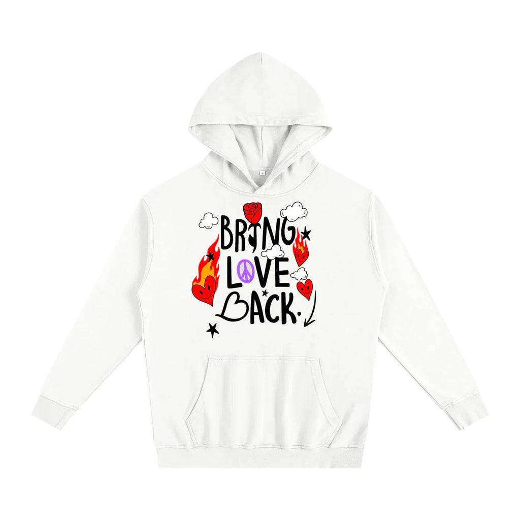 BEESMOOVE Bring Love Back – Flame Heart Edition Hoodie - Beesmoove