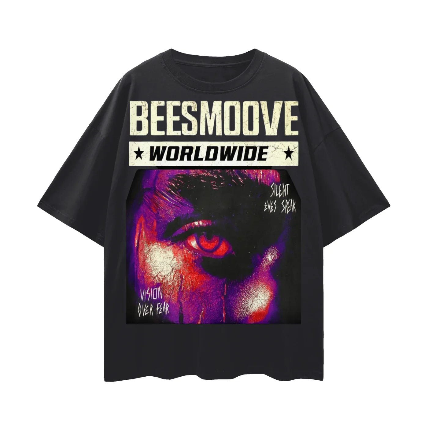 BEESMOOVE BuzzForce 24 Deep Drop Shoulder Tee - Beesmoove