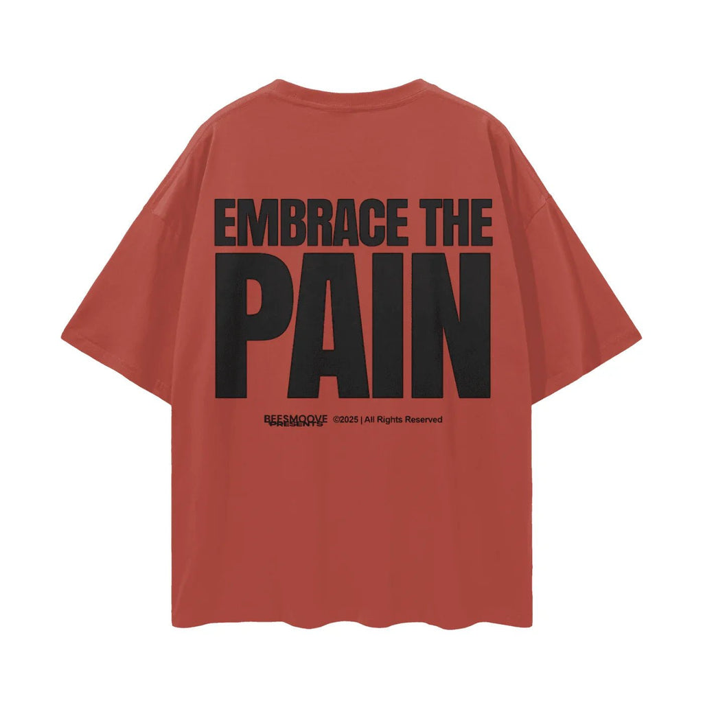 BEESMOOVE Chain Reaction Oversize Deep Drop Shoulder Tee - Beesmoove