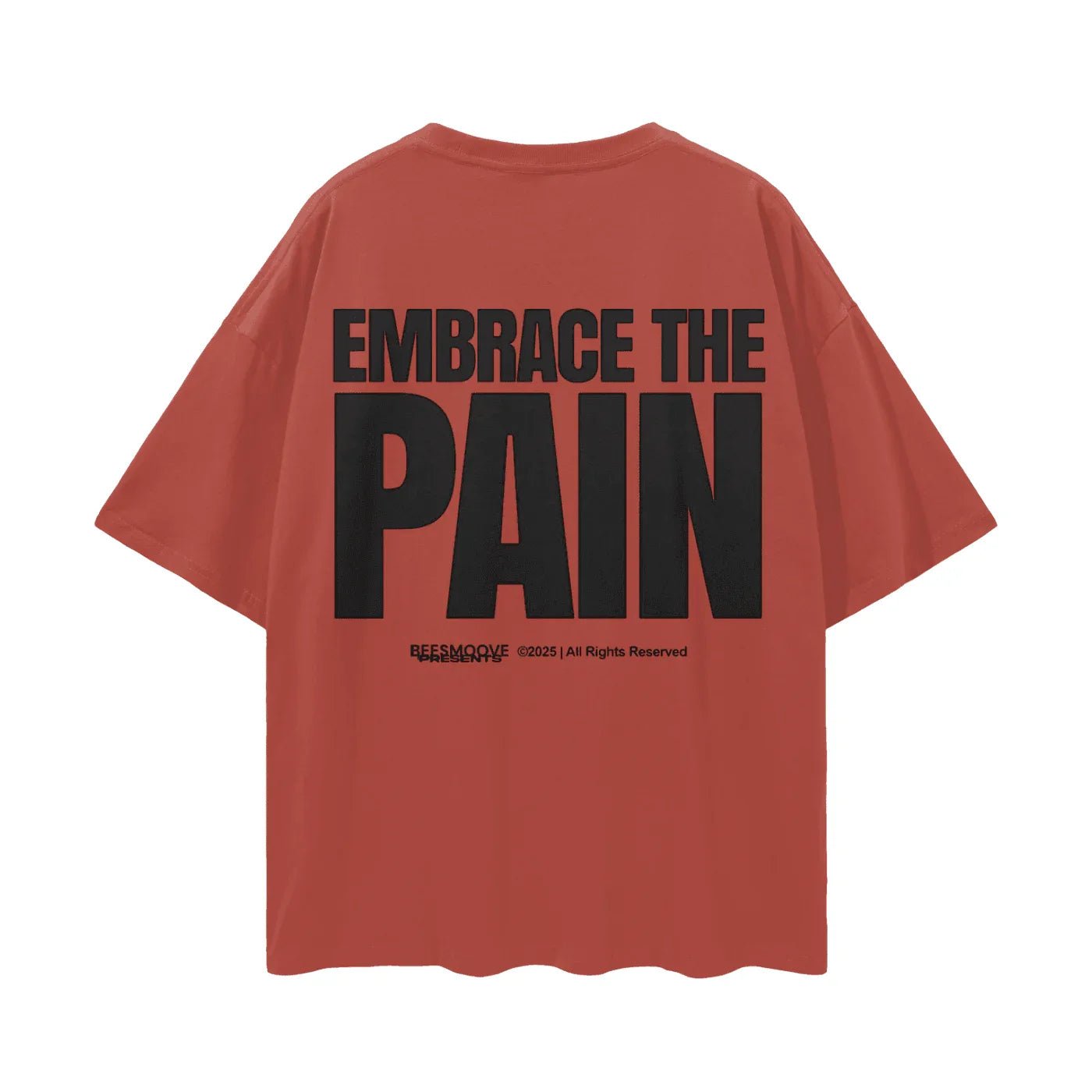 BEESMOOVE Chain Reaction Oversize Deep Drop Shoulder Tee - Beesmoove