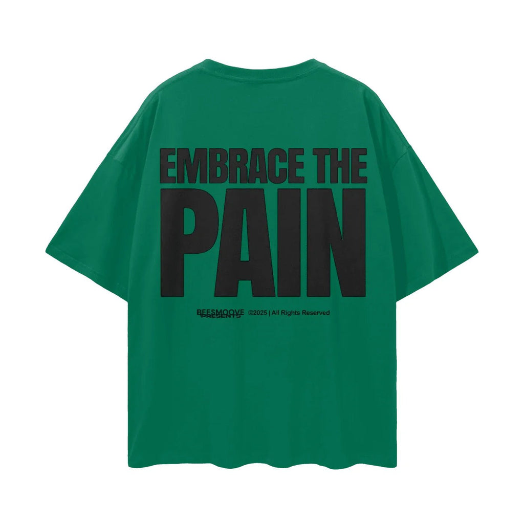 BEESMOOVE Chain Reaction Oversize Deep Drop Shoulder Tee - Beesmoove