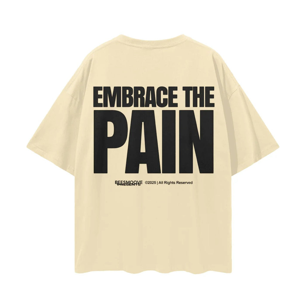 BEESMOOVE Chain Reaction Oversize Deep Drop Shoulder Tee - Beesmoove