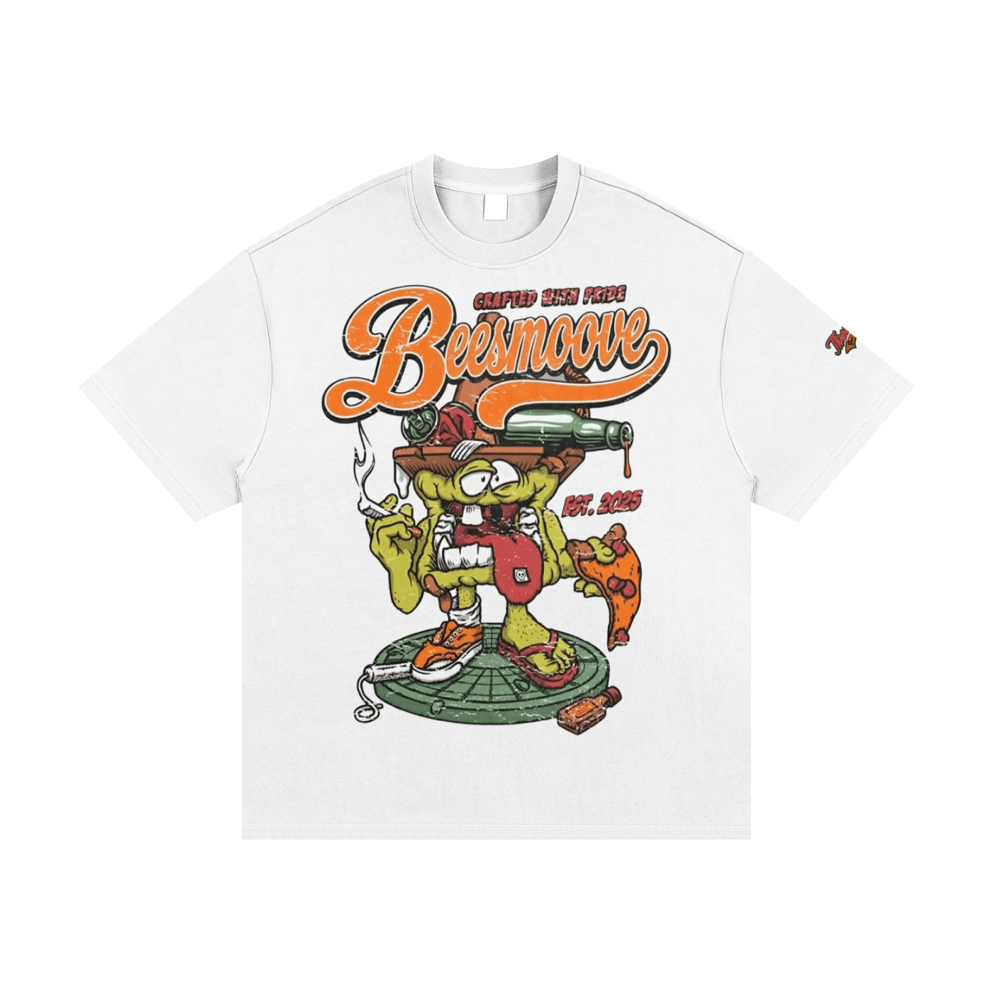 BEESMOOVE Cheese Hustler” (throwback)Tee - Beesmoove