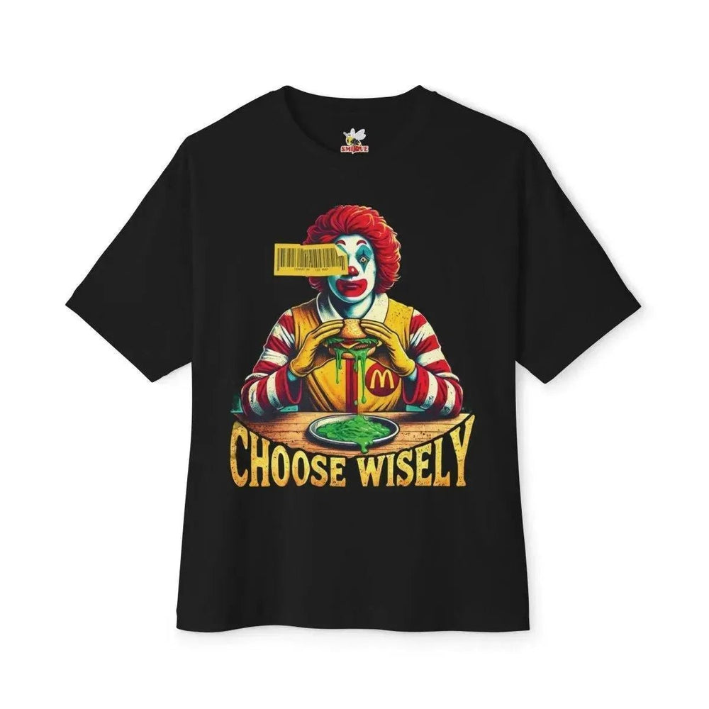 Beesmoove choose wisely Oversized Boxy Tee - Beesmoove