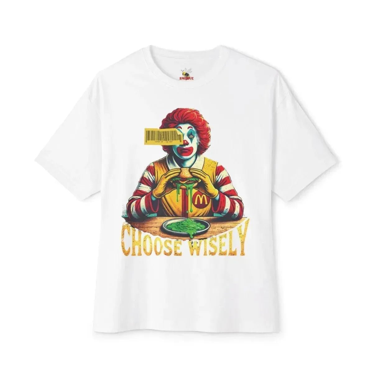 Beesmoove choose wisely Oversized Boxy Tee - Beesmoove