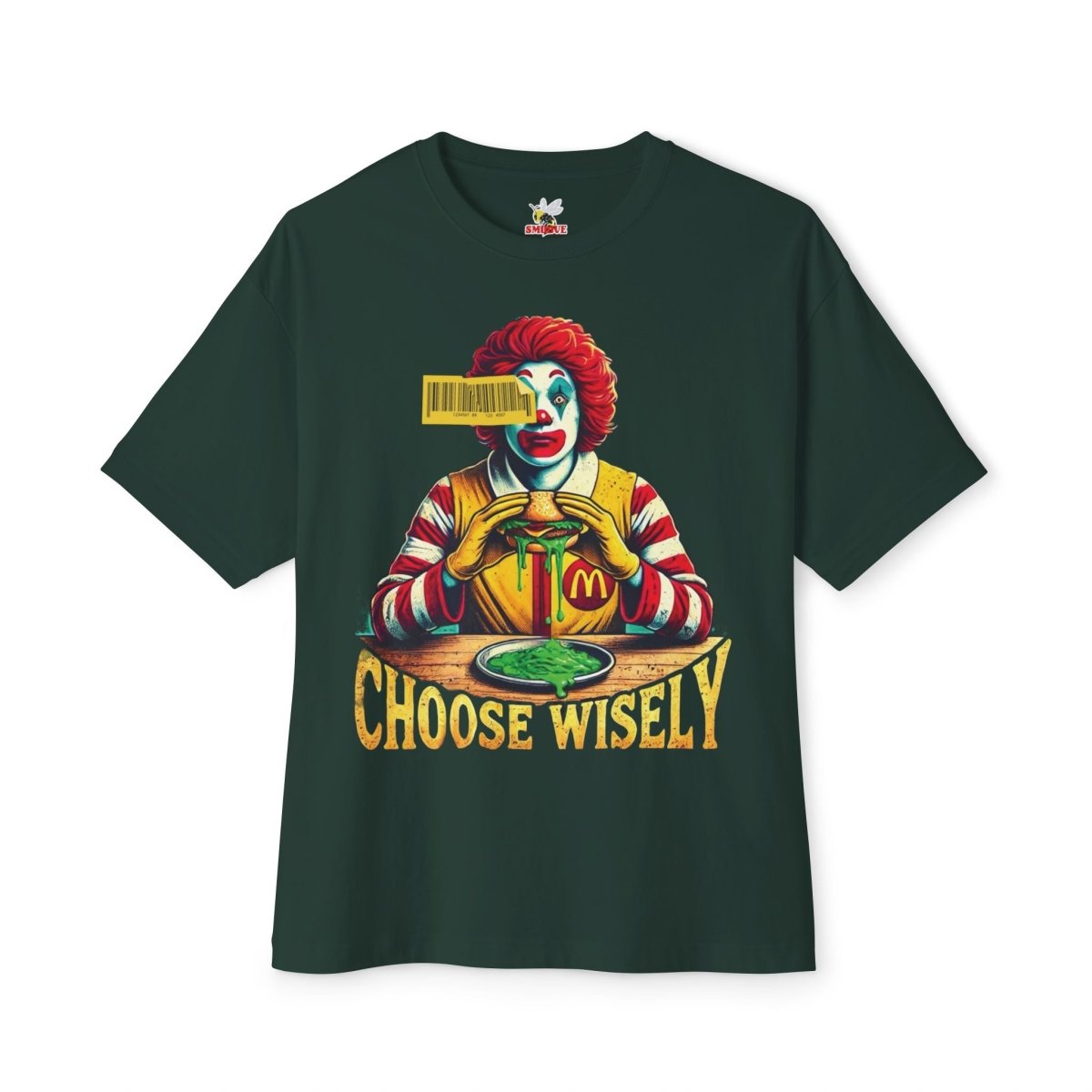 Beesmoove choose wisely Oversized Boxy Tee - Beesmoove