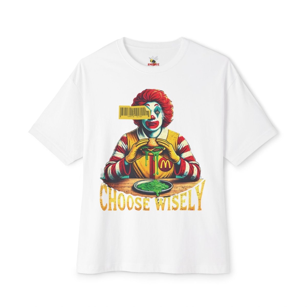 Beesmoove choose wisely Oversized Boxy Tee - Beesmoove