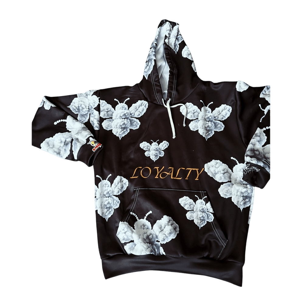 Beesmoove cloud loyalty Bee Pullover Hoodie - Beesmoove