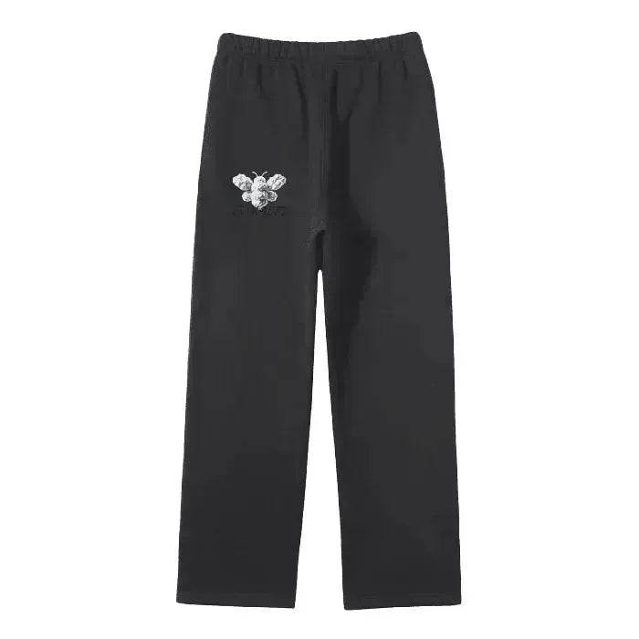 Beesmoove Cloud Loyalty Smoke Straight Leg Pants - Beesmoove