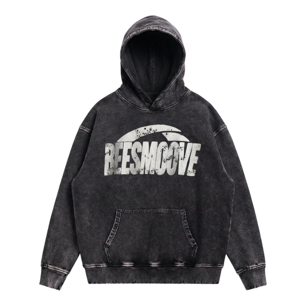 BEESMOOVE “Cold Era” Vintage Drop Heavyweight Hoodie - Beesmoove
