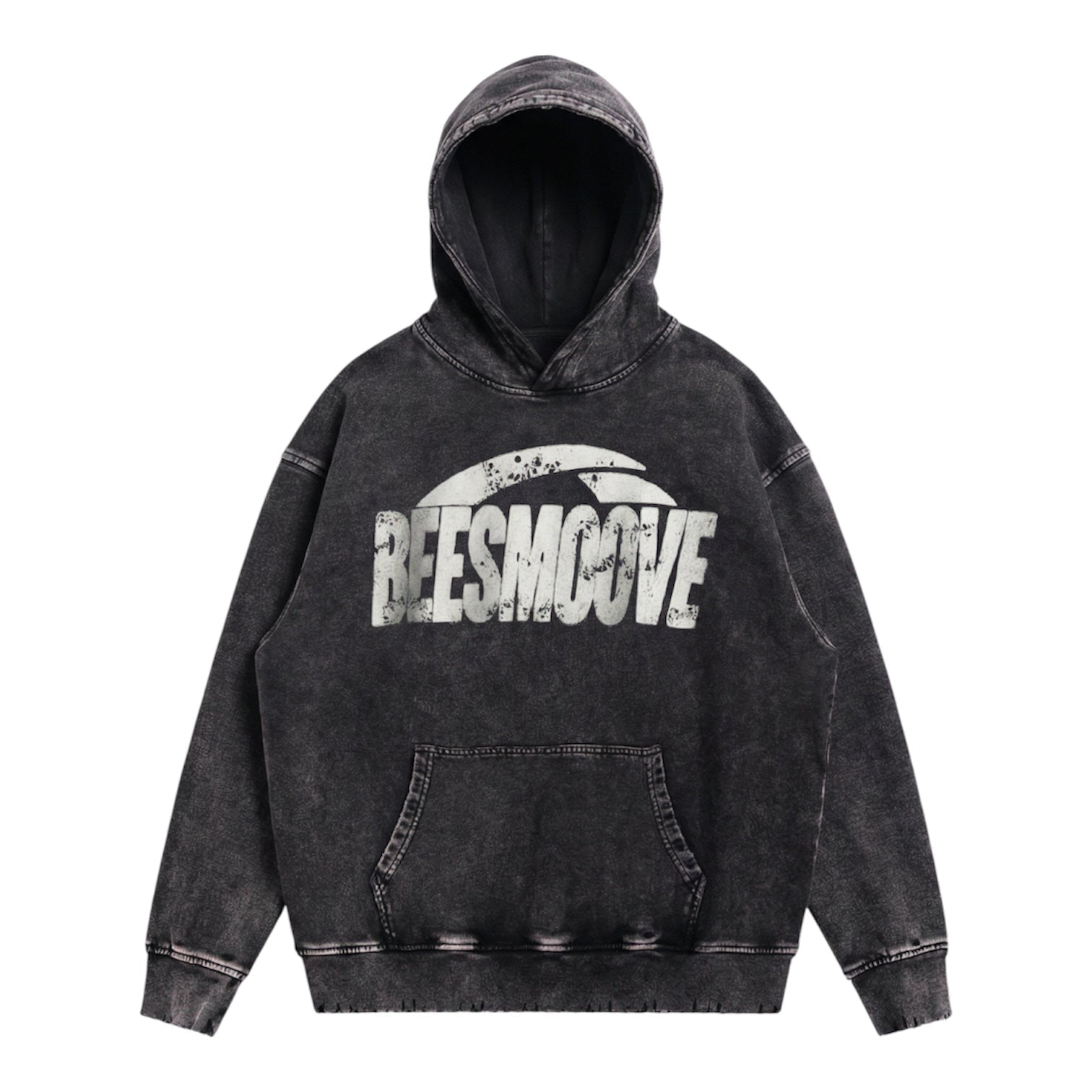 BEESMOOVE “Cold Era” Vintage Drop Heavyweight Hoodie - Beesmoove
