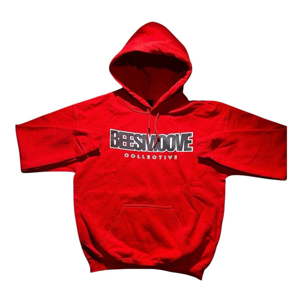 Beesmoove collective black white Unisex Hoodie - Beesmoove