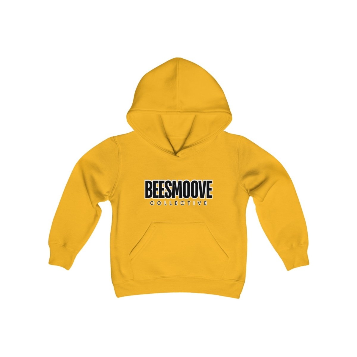 Beesmoove collective black Youth Heavy Blend Hooded Sweatshirt - Beesmoove