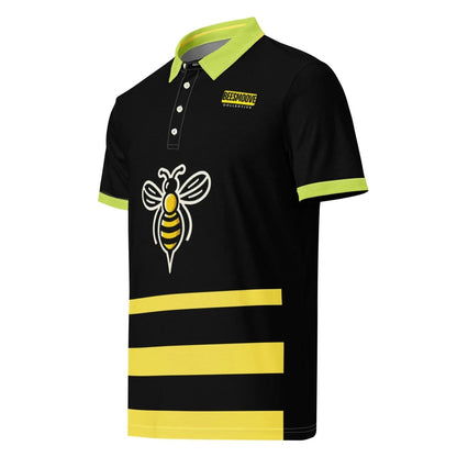 Beesmoove collective Neon Flight Men’s slim fit polo - Beesmoove