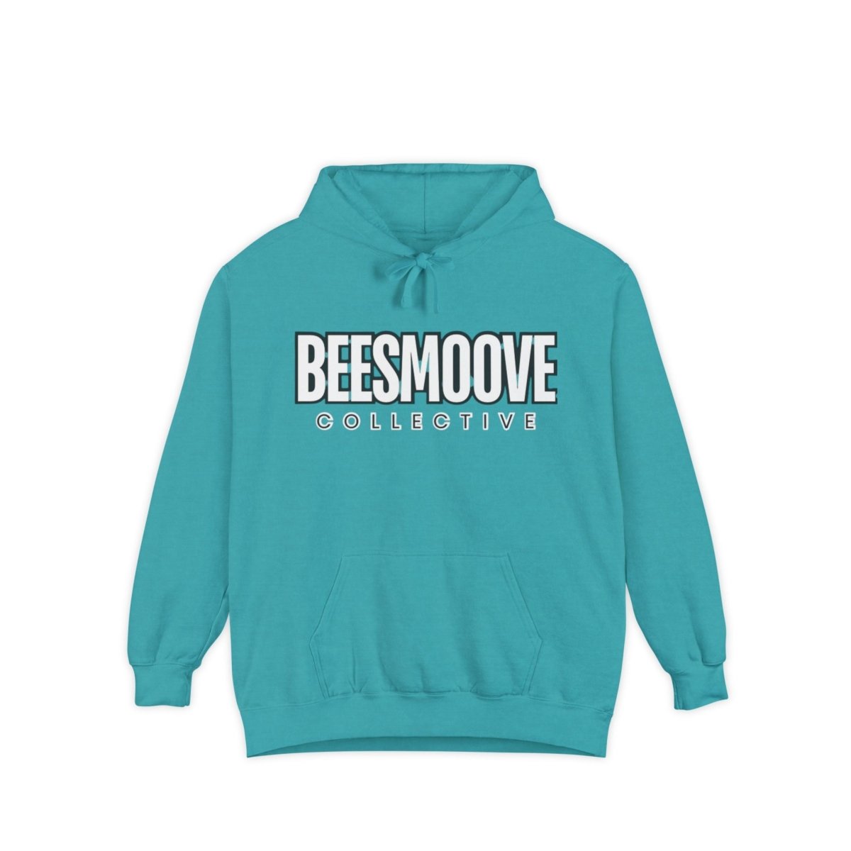 Beesmoove collective white black rare Unisex Garment - Dyed Hoodie - Beesmoove