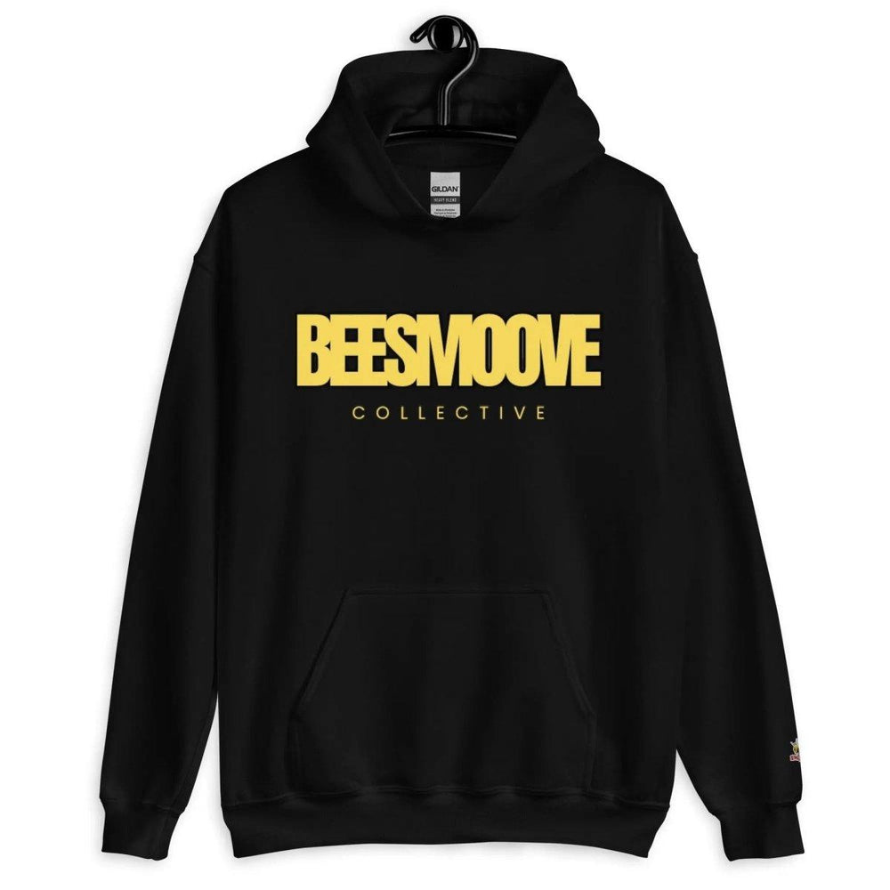 Beesmoove collective yellow black Unisex Hoodie - Beesmoove 