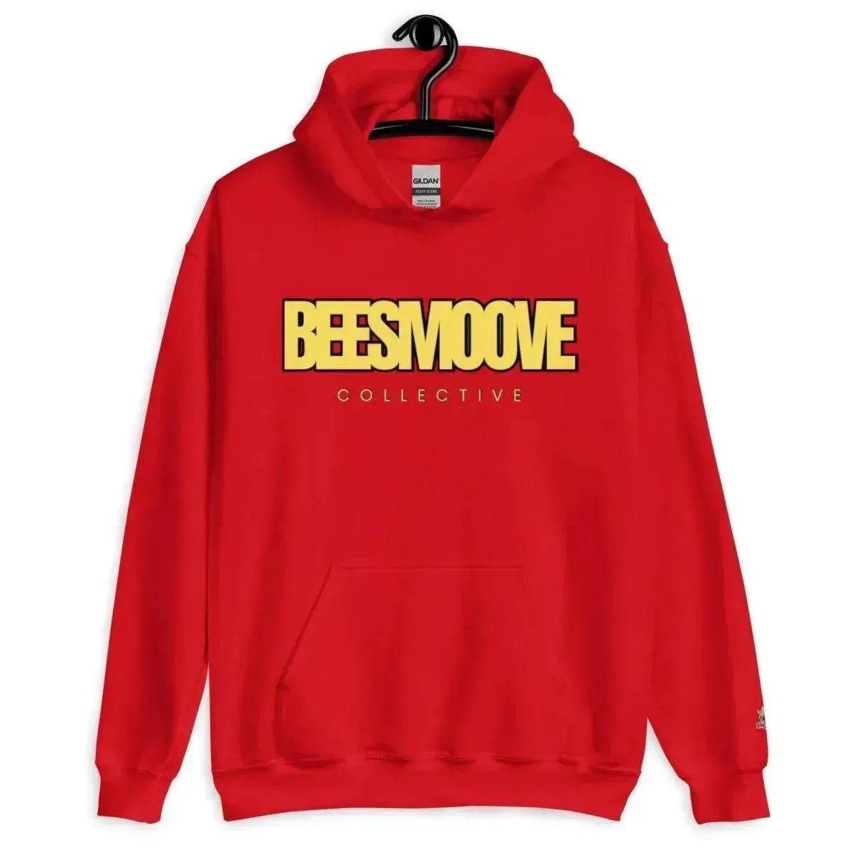 Beesmoove collective yellow black Unisex Hoodie - Beesmoove