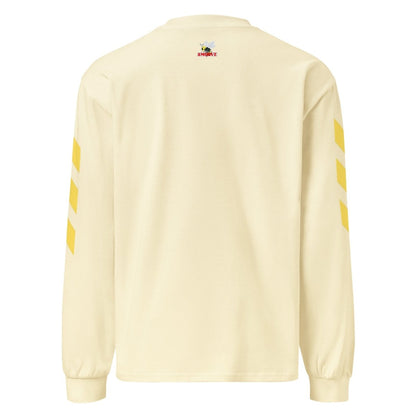 Beesmoove collective yellow Premium heavyweight long sleeve shirt - Beesmoove