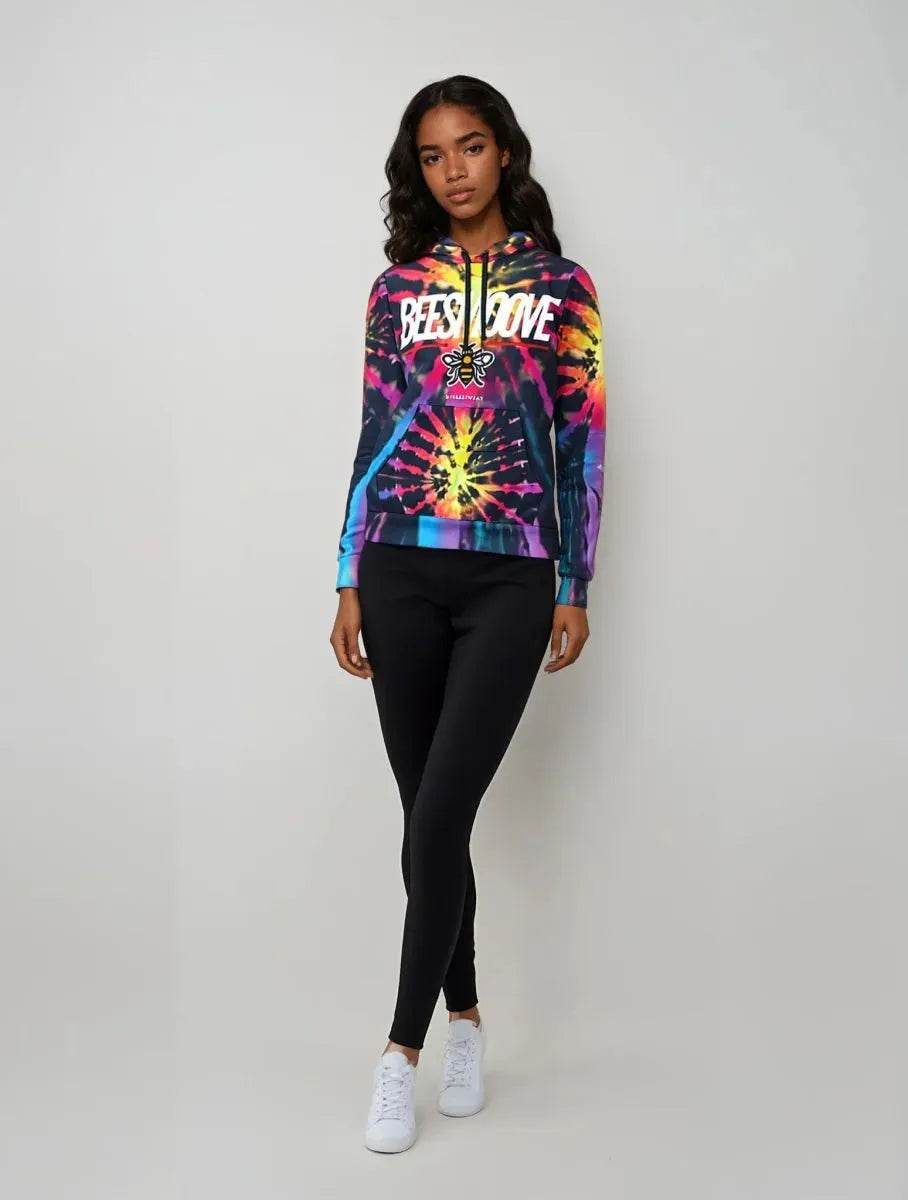 BEESMOOVE cosmic Fashion Hoodie (AOP) - Beesmoove